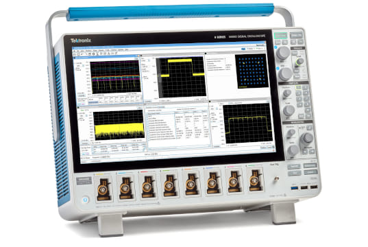 SignalVu Software de análisis 5G NR para los osciloscopios MSO Serie 6