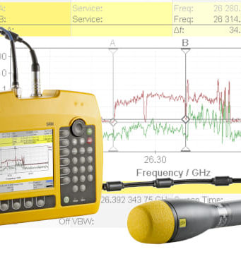 Antenas 5G downconverter para medir la radiación
