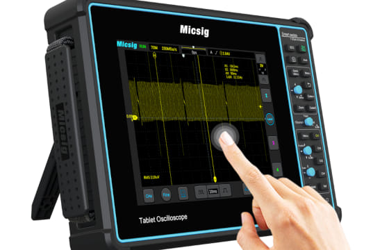 SATO1004 Osciloscopio de cuatro canales con formato tableta