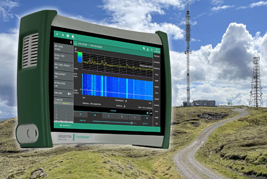 Analizador de espectro portátil y económico Field Master MS2070A