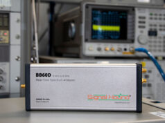 Analizador de espectro en tiempo real BB60D