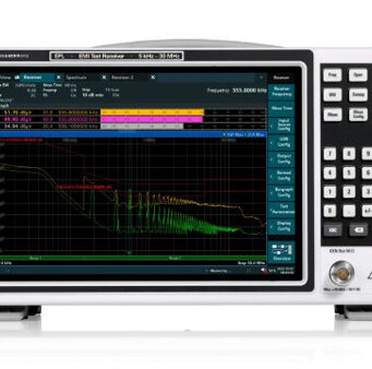 Receptor de pruebas EMI EPL1000 para mediciones hasta 30 MHz