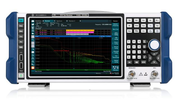 Receptor de pruebas EMI EPL1000 para mediciones hasta 30 MHz