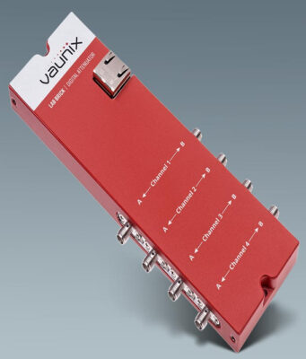 LDA-608V-4 Atenuador digital programable de 200 a 8.000 MHz para aplicaciones de test