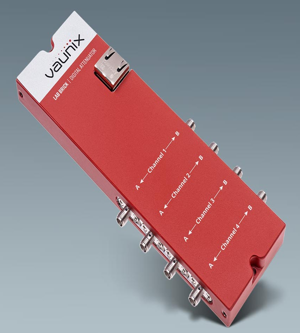 LDA-608V-4 Atenuador digital programable de 200 a 8.000 MHz para aplicaciones de test