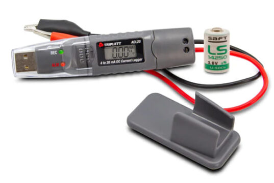 ADL20 Registrador de datos USB de bucles de corriente CC de 4 a 20 mA