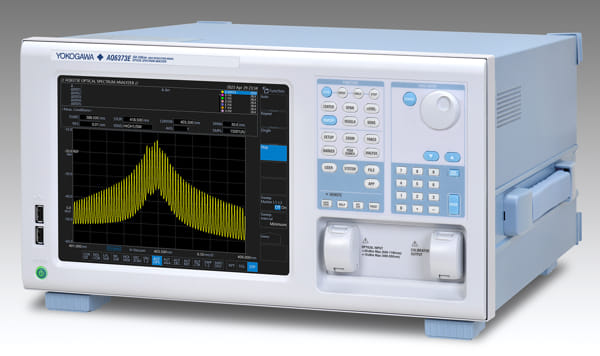 Analizadores de espectro óptico AQ6373E y AQ6374E de amplio rango