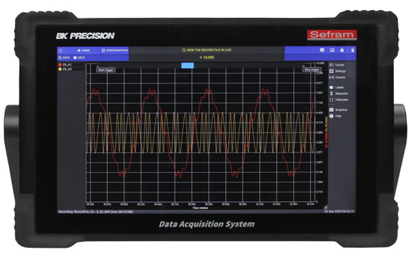 DAS1800 Grabador de datos modular de alta velocidad