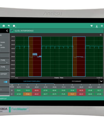 Medición de interferencias de enlaces ascendentes con el Field Master MS2080A