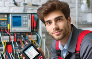 Lectores de códigos de barras en almacenes de instrumentación electrónica