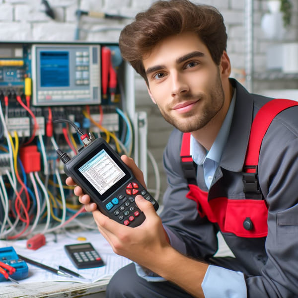 Lectores de códigos de barras en almacenes de instrumentación electrónica