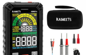 KM601S DMM RTMS de 10.000 cuentas con batería recargable