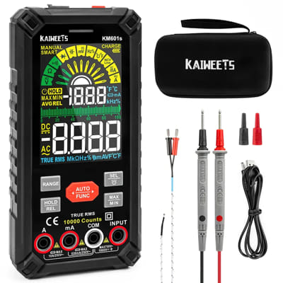 KM601S DMM RTMS de 10.000 cuentas con batería recargable