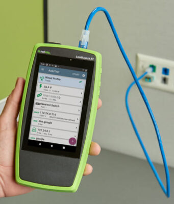 LinkRunner AT 3000 y 4000 Analizadores de red y cable de alto rendimiento