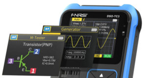 Osciloscopio digital y generador de señal portátil DSO-TC3