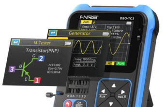 Osciloscopio digital y generador de señal portátil DSO-TC3