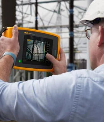 Cámara acústica Fluke ii915 para detección de anomalías