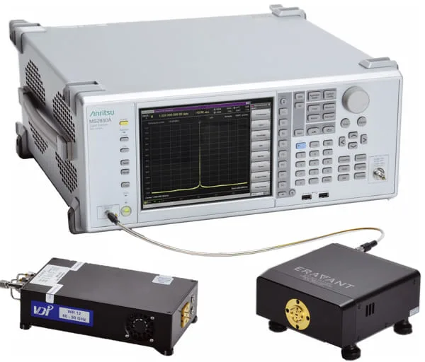 Medición espectral en rango de ondas milimétricas con mezclador externo